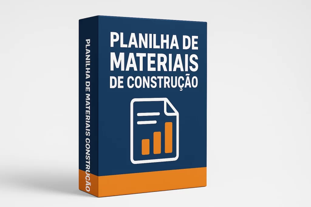 Planilha de Materiais Mockup 3D